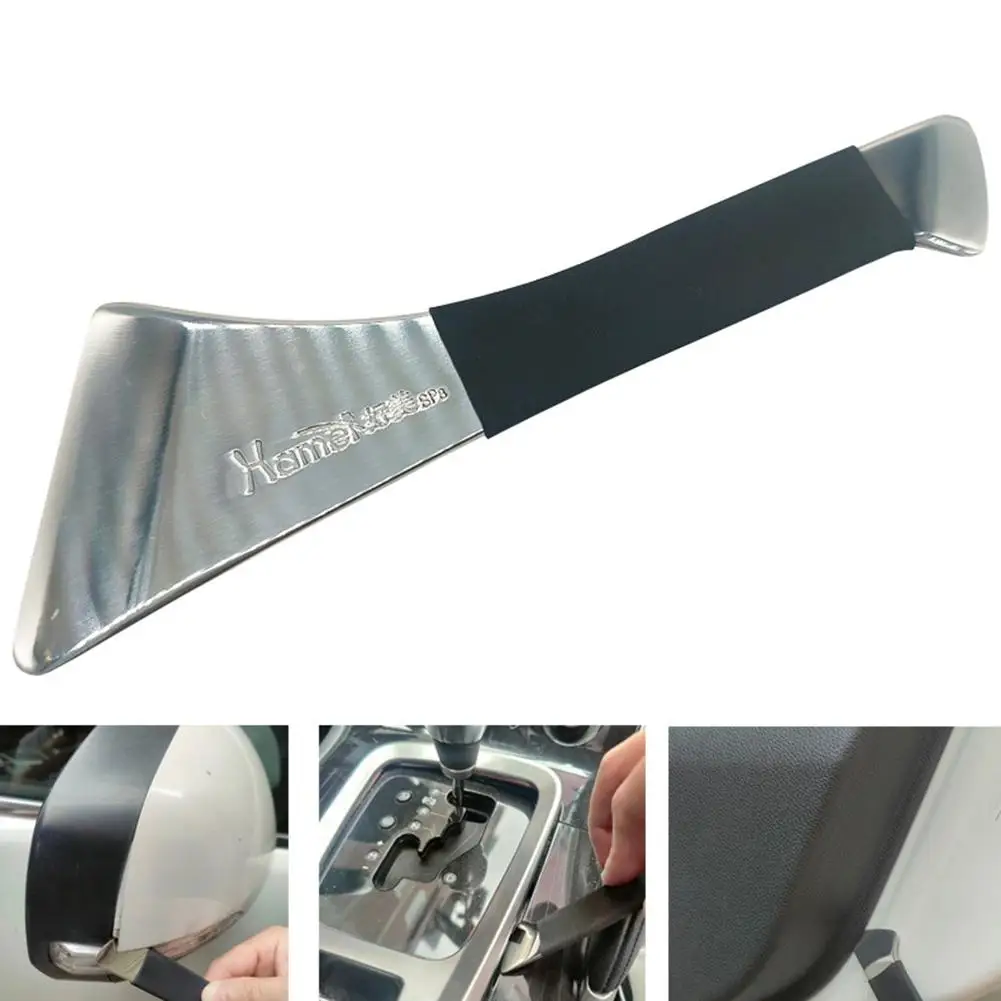 Stainless Steel Skid Plate Car Audio Modification Door Center Console Rearview Mirror Removal Skid Plate Metal Crowbar
Stainless Steel Skid Plate Car Audio Modification Door Center Console Rearview Mirror Removal Skid Plate Metal Crowbar