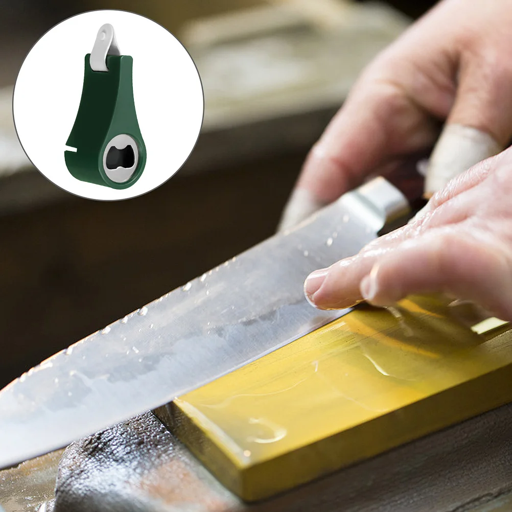 2 in 1 Knives Sharpener Bottle Opener Stainless Steel Tin Remover Metal Beer Practical Tool for Camping Kitchen Bar Accessories
2 in 1 Knives Sharpener Bottle Opener Stainless Steel Tin Remover Metal Beer Practical Tool for Camping Kitchen Bar Accessories