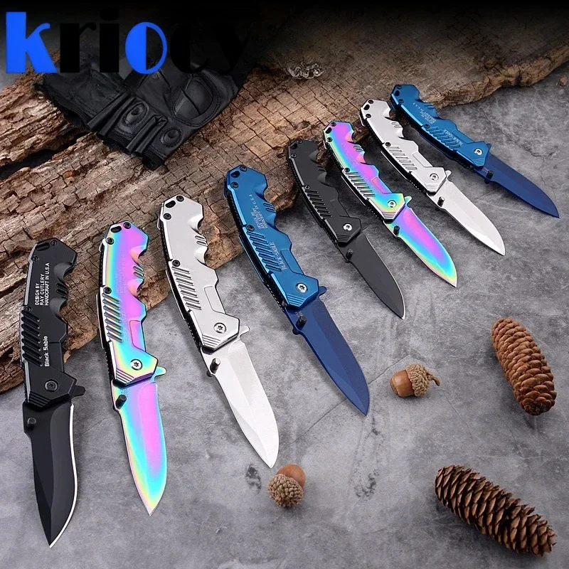 Folding Knife High HardnessTactical Survival Knife Outdoor Self-defense Knife Hiking Hunting Pocket Knife Camping EDC Tool Sharp
Folding Knife High HardnessTactical Survival Knife Outdoor Self-defense Knife Hiking Hunting Pocket Knife Camping EDC Tool Sharp