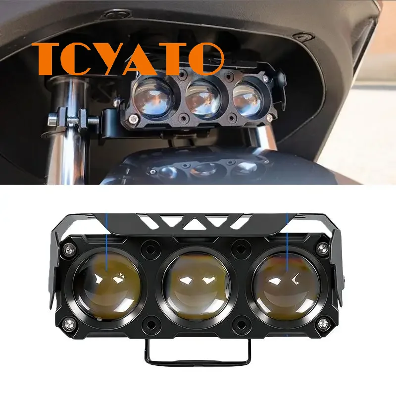 TCYATO4 LED Motorcycle LED Spotlight Dual Color Hi/Low Fog Lamps for Car Trucks SUV UTV 12V 24VMini Lens Headlight Driving Light
TCYATO4 LED Motorcycle LED Spotlight Dual Color Hi/Low Fog Lamps for Car Trucks SUV UTV 12V 24VMini Lens Headlight Driving Light