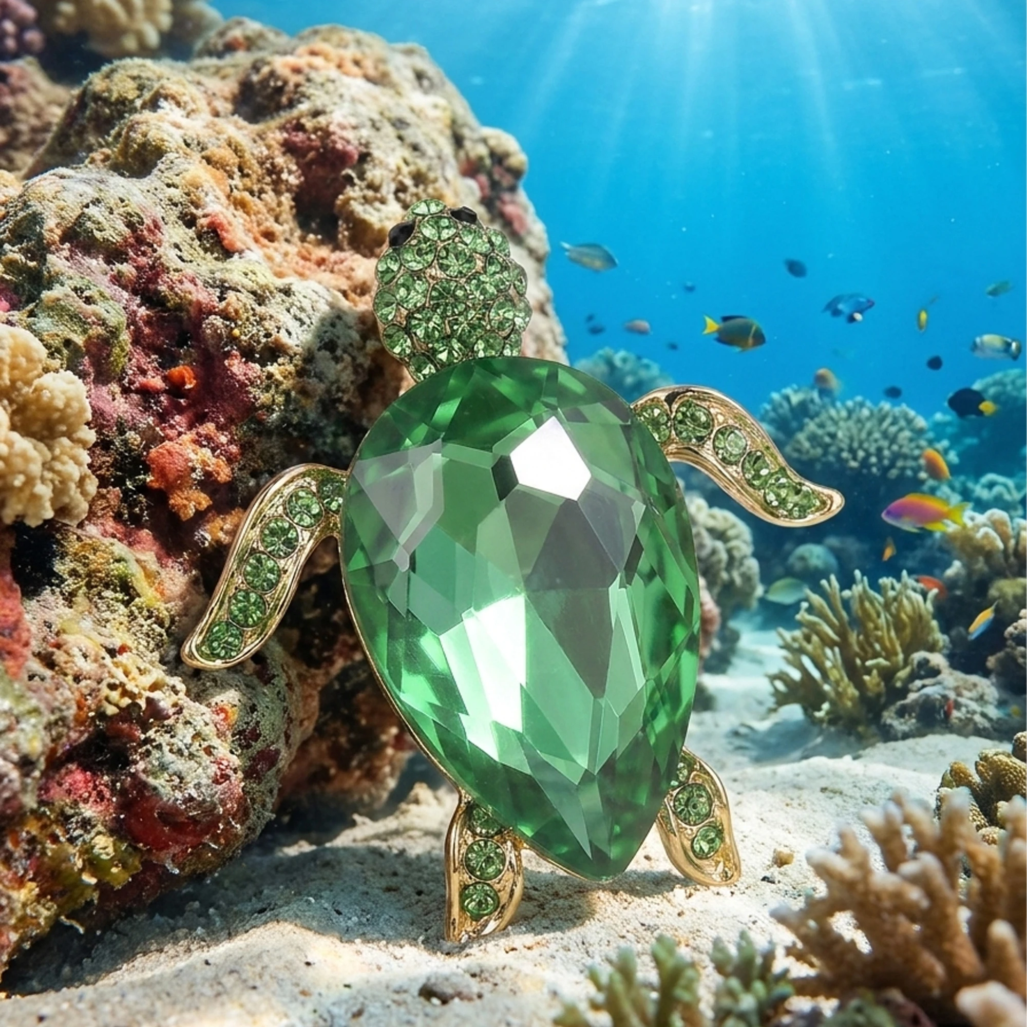 Stylish Rhinestone Turtle Brooches for Women Summer Style Animal Pin Friend Event Party New Gifts Jewelry Decoration Accessories
Stylish Rhinestone Turtle Brooches for Women Summer Style Animal Pin Friend Event Party New Gifts Jewelry Decoration Accessories