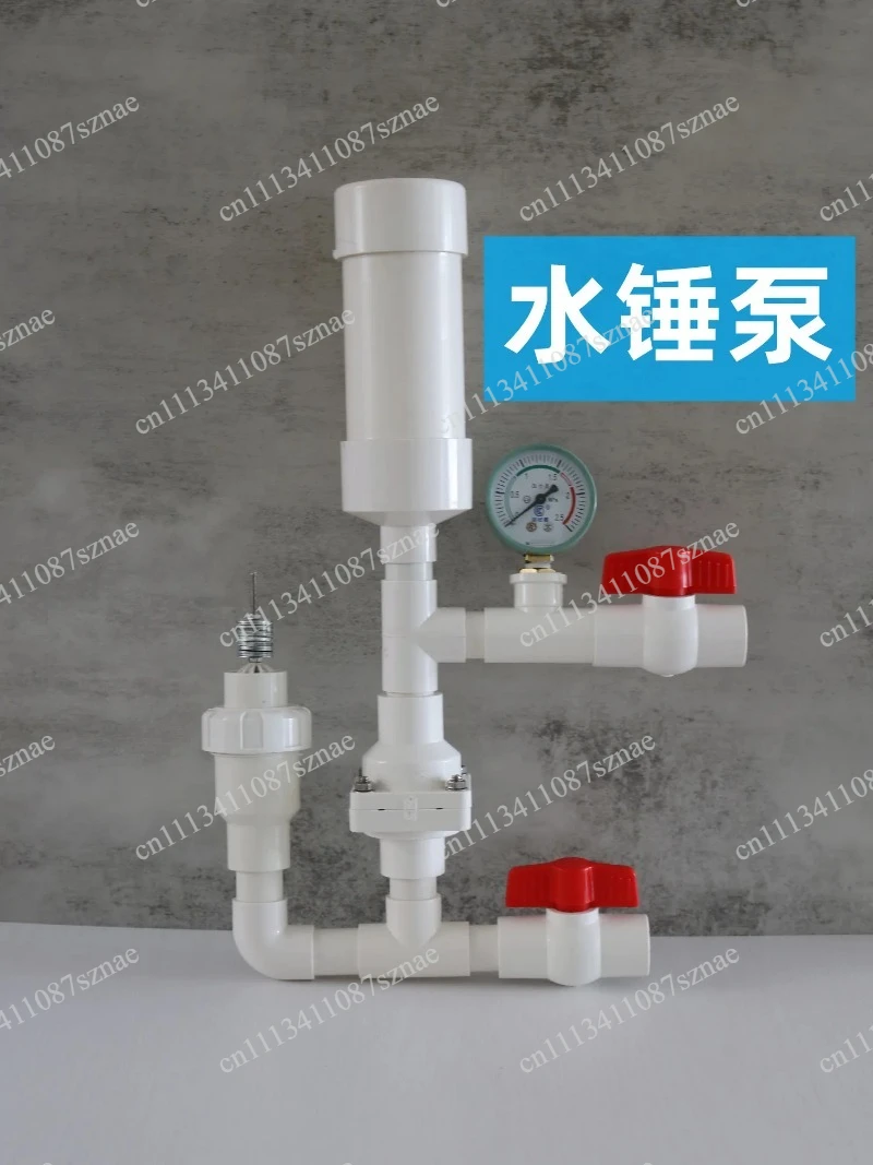 High-Lift Hydraulic Ram Pump Non-Electric, Water Pump for Mountain Irrigation with Automatic Valve
High-Lift Hydraulic Ram Pump Non-Electric, Water Pump for Mountain Irrigation with Automatic Valve