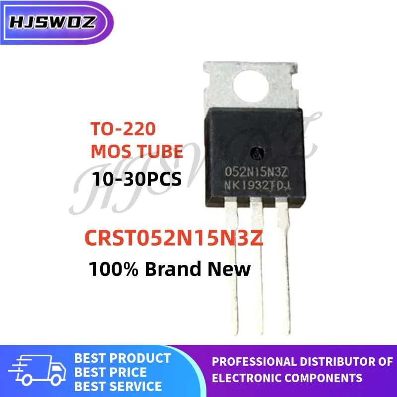 10-20-30PCS 100%New 052N15N3Z CRST052N15N3Z TO-220 MOSFET Field effect Transistor
10-20-30PCS 100%New 052N15N3Z CRST052N15N3Z TO-220 MOSFET Field effect Transistor