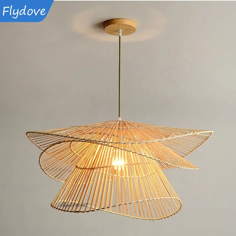 Artistic Countryside Style Japanese Bamboo Woven Lamp Homestay Hotel Restaurant Tea Room Creative Decoration Pendant Light
Artistic Countryside Style Japanese Bamboo Woven Lamp Homestay Hotel Restaurant Tea Room Creative Decoration Pendant Light