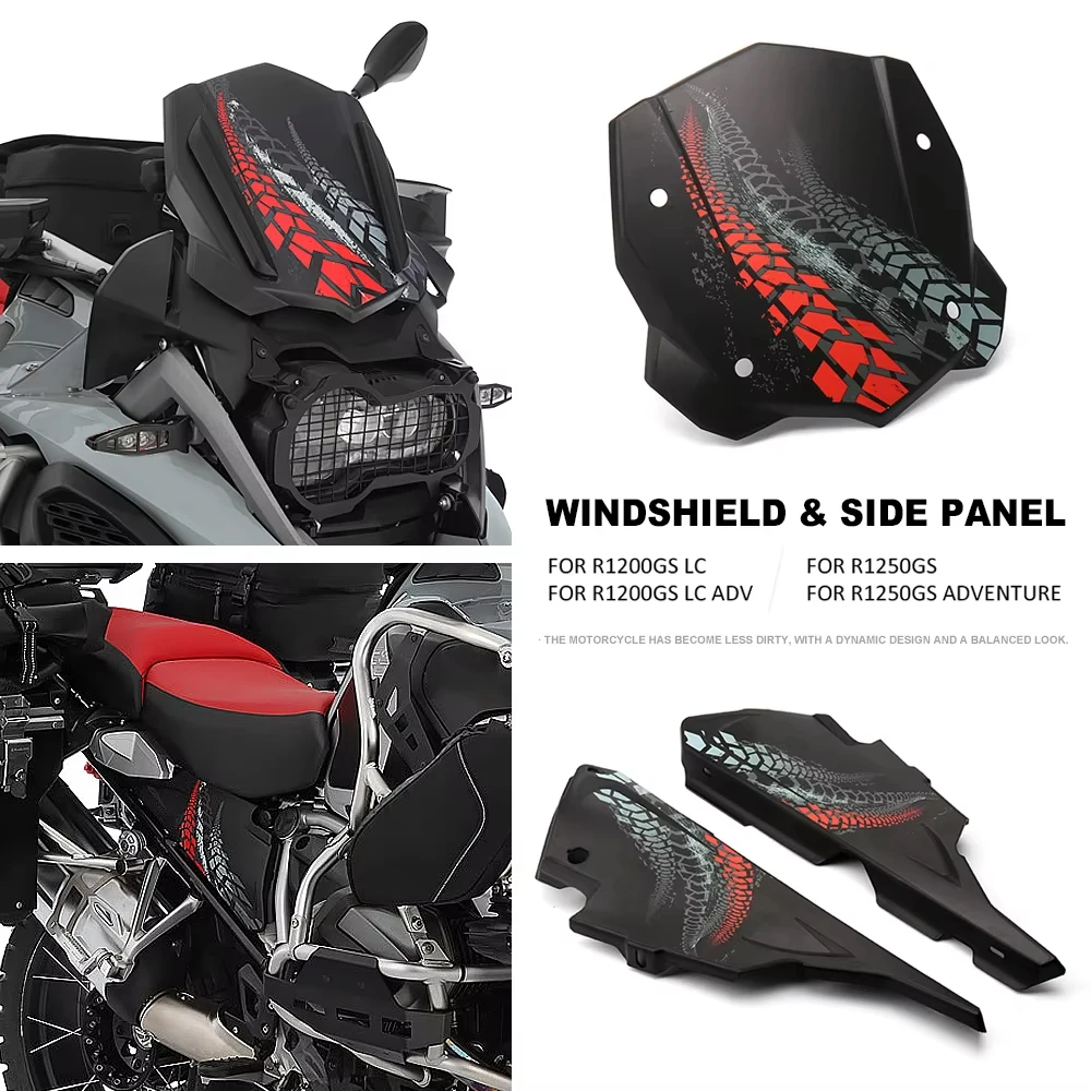 For BMW R1250GS R 1250 GS ADV R 1200 GS R1200GS LC Adventure Motorcycle Accessories Frame Guard Side Panel Windscreen Windshield
For BMW R1250GS R 1250 GS ADV R 1200 GS R1200GS LC Adventure Motorcycle Accessories Frame Guard Side Panel Windscreen Windshield