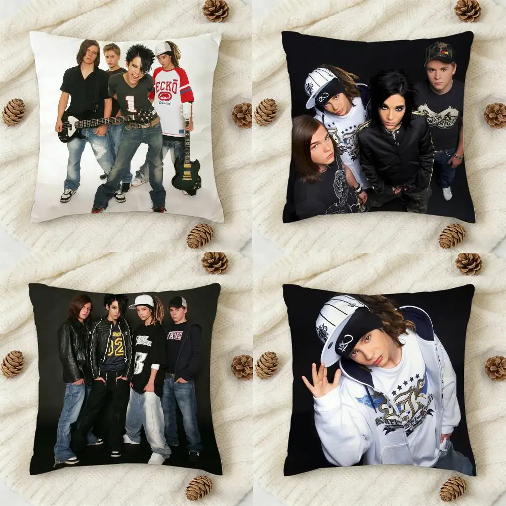 T-Tokio Hotel Band Double-sided Printed Square Decorative Cushion Cover for Sofa Living Room Home Decor
T-Tokio Hotel Band Double-sided Printed Square Decorative Cushion Cover for Sofa Living Room Home Decor