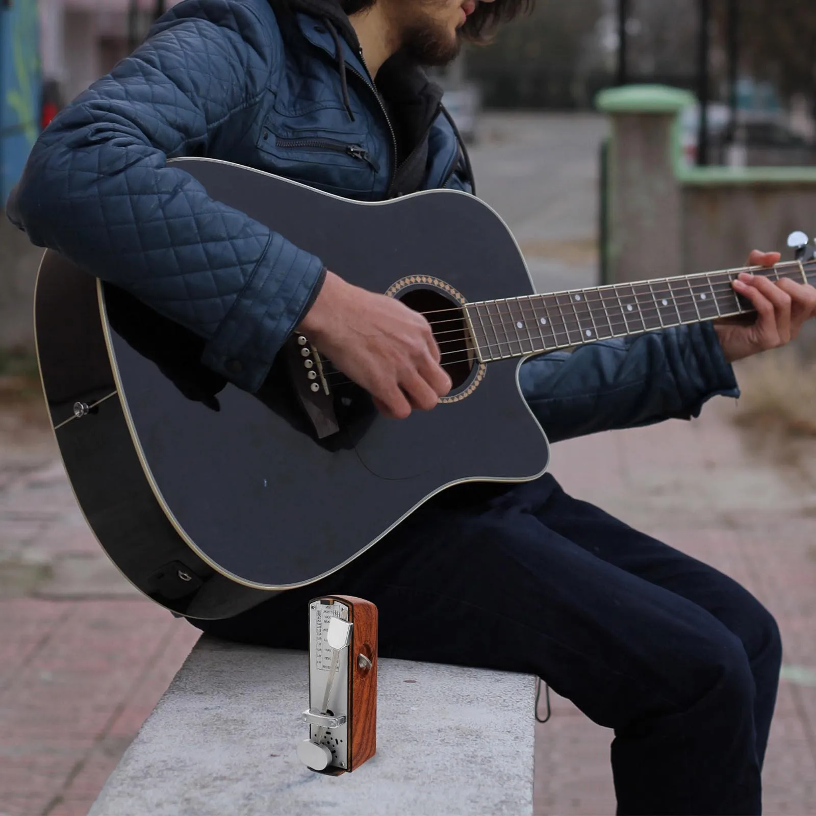 1Pcs Mini Mechanical Metronome Reliable Performance for Piano Guitar Violin Drum Zither Portable Beat Keeper Music Learning Aid
1Pcs Mini Mechanical Metronome Reliable Performance for Piano Guitar Violin Drum Zither Portable Beat Keeper Music Learning Aid