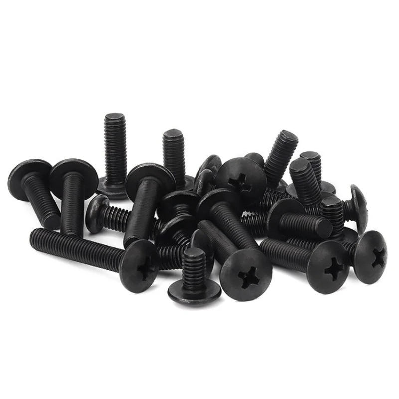 Guangluo M3 M4 M5 M6 Black New SUS304 Stainless Steel Cross Large Round Truss Head Cross Recessed Phillips Screws Bolts
Guangluo M3 M4 M5 M6 Black New SUS304 Stainless Steel Cross Large Round Truss Head Cross Recessed Phillips Screws Bolts