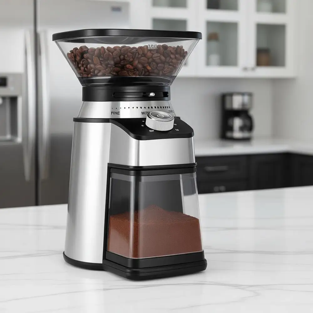 Conical Burr Coffee Grinder Electric Coffee Bean Grinder with 17 Precise Grind Settings Automatic 2-12 Cups Coffee Grinder
Conical Burr Coffee Grinder Electric Coffee Bean Grinder with 17 Precise Grind Settings Automatic 2-12 Cups Coffee Grinder