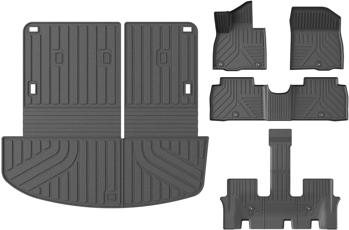 7 Seats Floor Mats & Cargo Liner Compatible with 2026 Palisade
7 Seats Floor Mats & Cargo Liner Compatible with 2026 Palisade