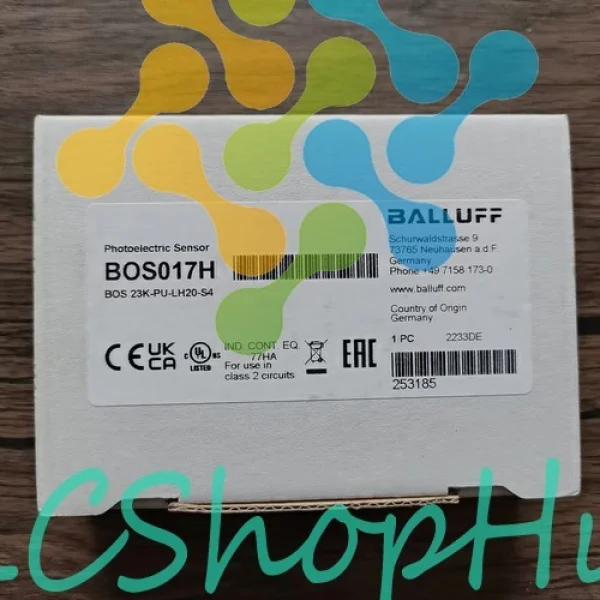 23k-pu-lh20-s4 017h Photoelectric Sensor Brand New Original Spot Plc
23k-pu-lh20-s4 017h Photoelectric Sensor Brand New Original Spot Plc