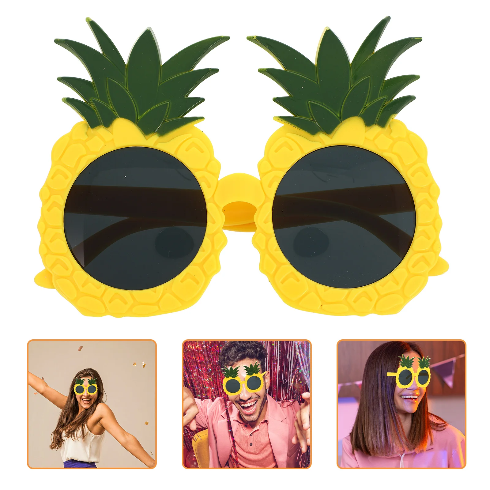 Pineapple Sunglasses Vibrant Color Lightweight Fruit Eyeglasses Party Favors Funny Accessories Luau Costume Women Kids
Pineapple Sunglasses Vibrant Color Lightweight Fruit Eyeglasses Party Favors Funny Accessories Luau Costume Women Kids