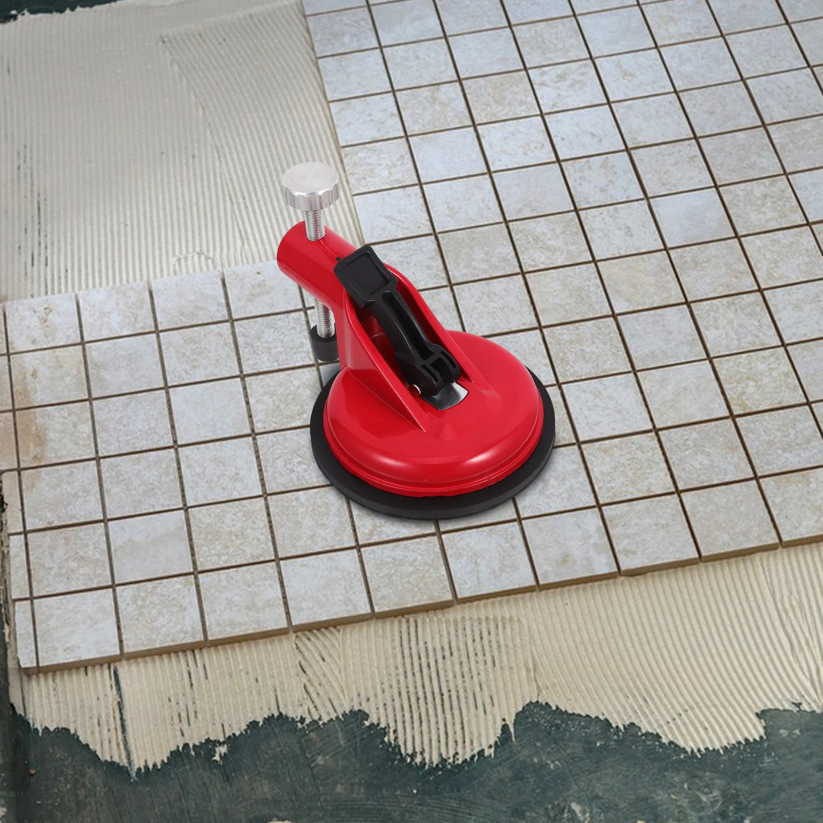 Adjustable Suction Cup Fixer Floor Gap Glass Panel Leveling Setter Tensioner For Countertop Installation Tile Positioning
Adjustable Suction Cup Fixer Floor Gap Glass Panel Leveling Setter Tensioner For Countertop Installation Tile Positioning