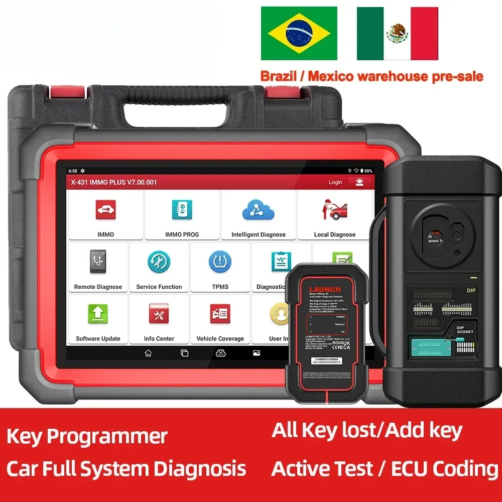 LAUNCH X431 IMMO PlUS X-PROG 3 автомобильный диагностический инструмент OBD2 противоугонное Программирование 39 сброс Автосканер полная система
LAUNCH X431 IMMO PlUS X-PROG 3 автомобильный диагностический инструмент OBD2 противоугонное Программирование 39 сброс Автосканер полная система