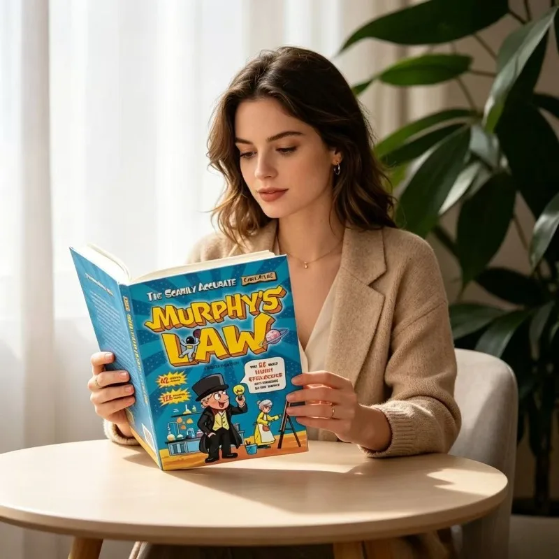 Murphy's Law Learning Book for Kids 8-12 with 128 Pages Paperback Illustrated Fun Educational Concepts 42 Ideas 126 Methods
Murphy's Law Learning Book for Kids 8-12 with 128 Pages Paperback Illustrated Fun Educational Concepts 42 Ideas 126 Methods