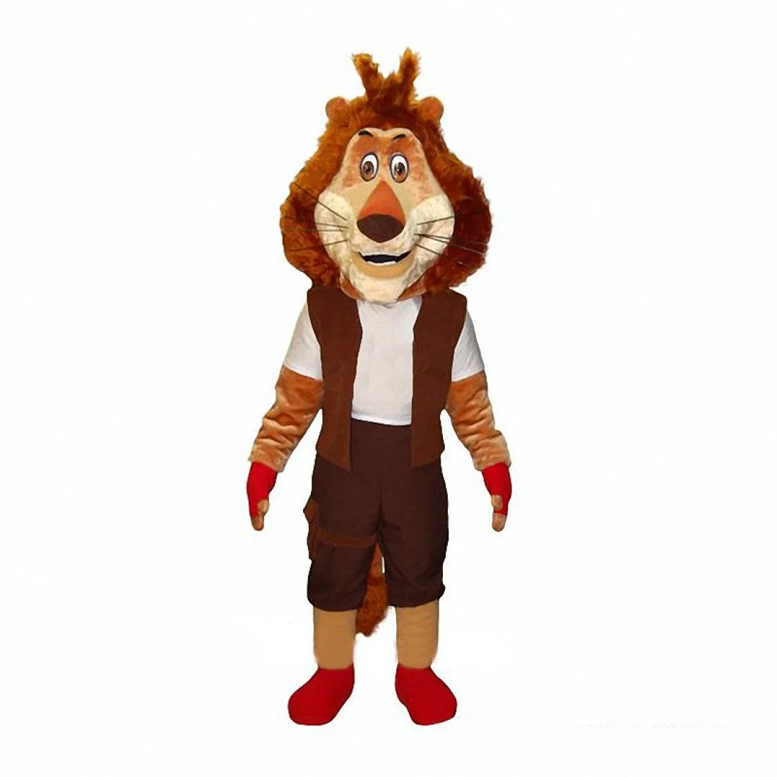 King Lion Max Mascot Costume New Custom Quality Lion Theme Anime Cartoon Cosplay Fancy Dress Kits for Carnival Party Sport Games
King Lion Max Mascot Costume New Custom Quality Lion Theme Anime Cartoon Cosplay Fancy Dress Kits for Carnival Party Sport Games