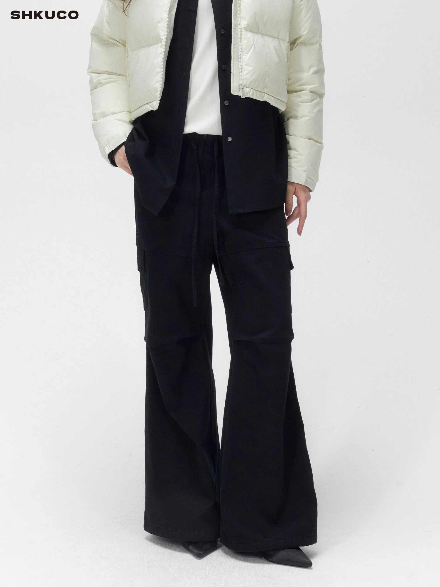 KUCO Women's Heavyweight Waed Fce Lined Casual Cargo Pants Low Waist Bell Bot Street Sle Cotton Long Trousers
KUCO Women's Heavyweight Waed Fce Lined Casual Cargo Pants Low Waist Bell Bot Street Sle Cotton Long Trousers