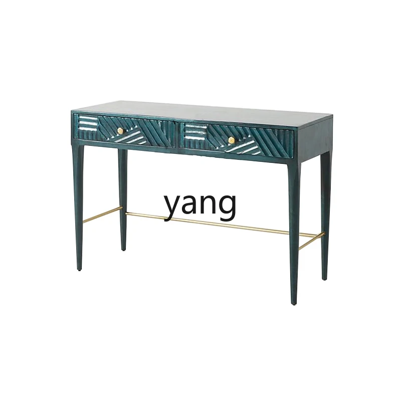 LTT light luxury solid wood simple modern foyer with drawers porch table
LTT light luxury solid wood simple modern foyer with drawers porch table