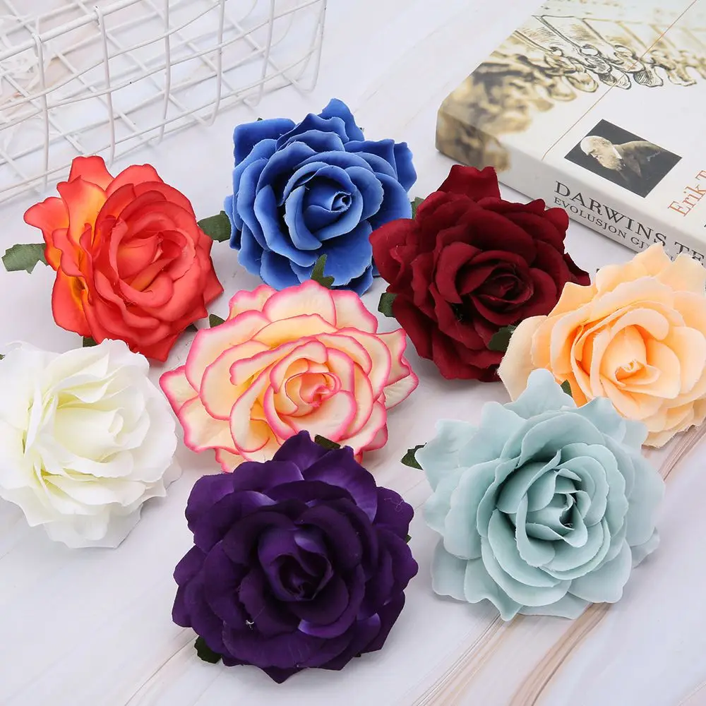 100pcs Artificial Flower Silk Rose Head Wedding bridal bouquet Brooch Wreaths Christmas Home garden Diy Gift Decoration Hot sale
100pcs Artificial Flower Silk Rose Head Wedding bridal bouquet Brooch Wreaths Christmas Home garden Diy Gift Decoration Hot sale