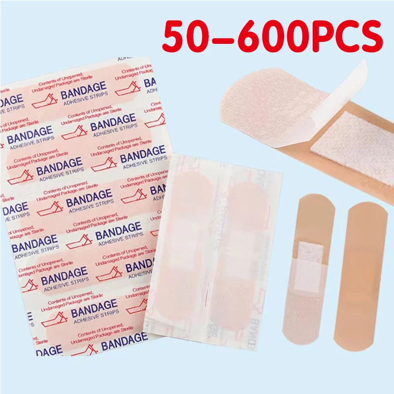 50-600pcs Waterproof Breathable Cushion Band-Aids | Adhesive Plaster Sticker | First Aid Bandage for Wound Care
50-600pcs Waterproof Breathable Cushion Band-Aids | Adhesive Plaster Sticker | First Aid Bandage for Wound Care