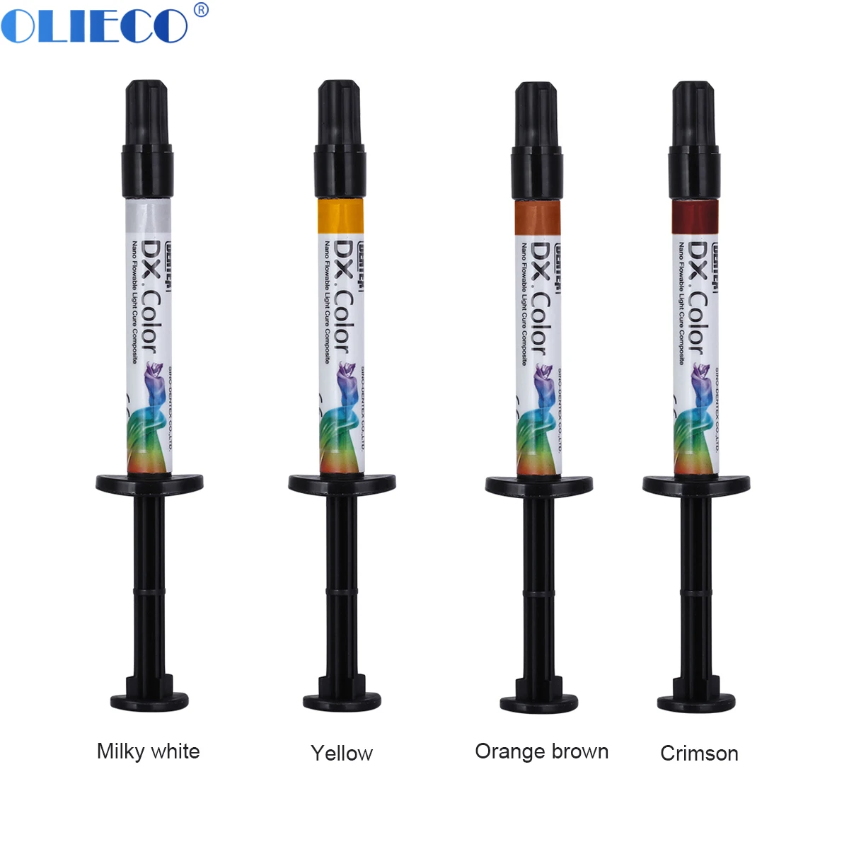 Dentex Dental Color Nano Flowable Light Cure Composite 1.5g Light-Curable Resin Dentist Restorations Material
Dentex Dental Color Nano Flowable Light Cure Composite 1.5g Light-Curable Resin Dentist Restorations Material