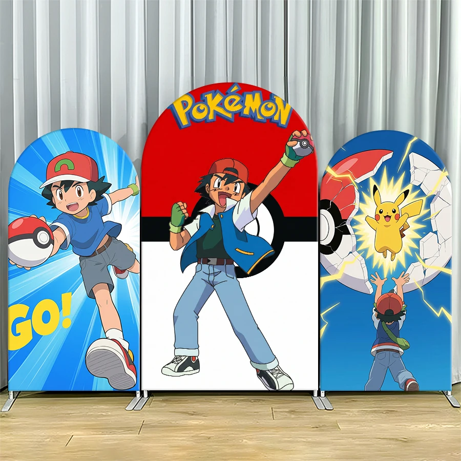 Pokemon Party Decorations Arch Backdrop Cover Pikachu Kids Birthday Anime Game Theme Photo Booth Background Supplies
Pokemon Party Decorations Arch Backdrop Cover Pikachu Kids Birthday Anime Game Theme Photo Booth Background Supplies