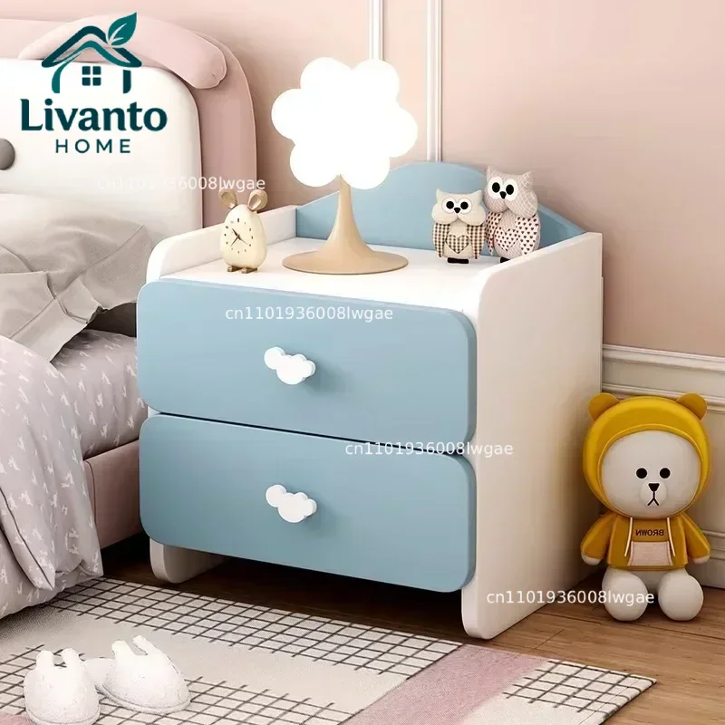 Modern Nightstand with Double Drawers Cute Kid's Bedside Table Multi-Functional White Cabinet for Girls' Bedrooms
Modern Nightstand with Double Drawers Cute Kid's Bedside Table Multi-Functional White Cabinet for Girls' Bedrooms