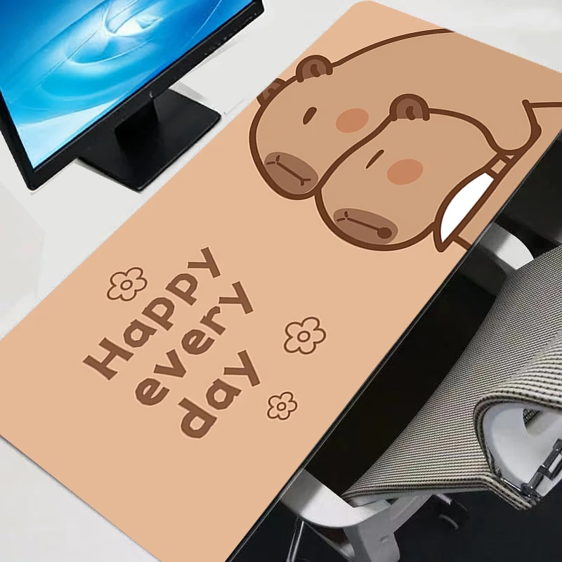 Коврик для мыши, компьютерный, офисный, для ПК, с мультяшной капибарой, игровые настольные коврики, резиновые противоскользящие игровые коврики для клавиатуры, милые коврики для мыши, длинные настольные коврики
Коврик для мыши, компьютерный, офисный, для ПК, с мультяшной капибарой, игровые настольные коврики, резиновые противоскользящие игровые коврики для клавиатуры, милые коврики для мыши, длинные настольные коврики