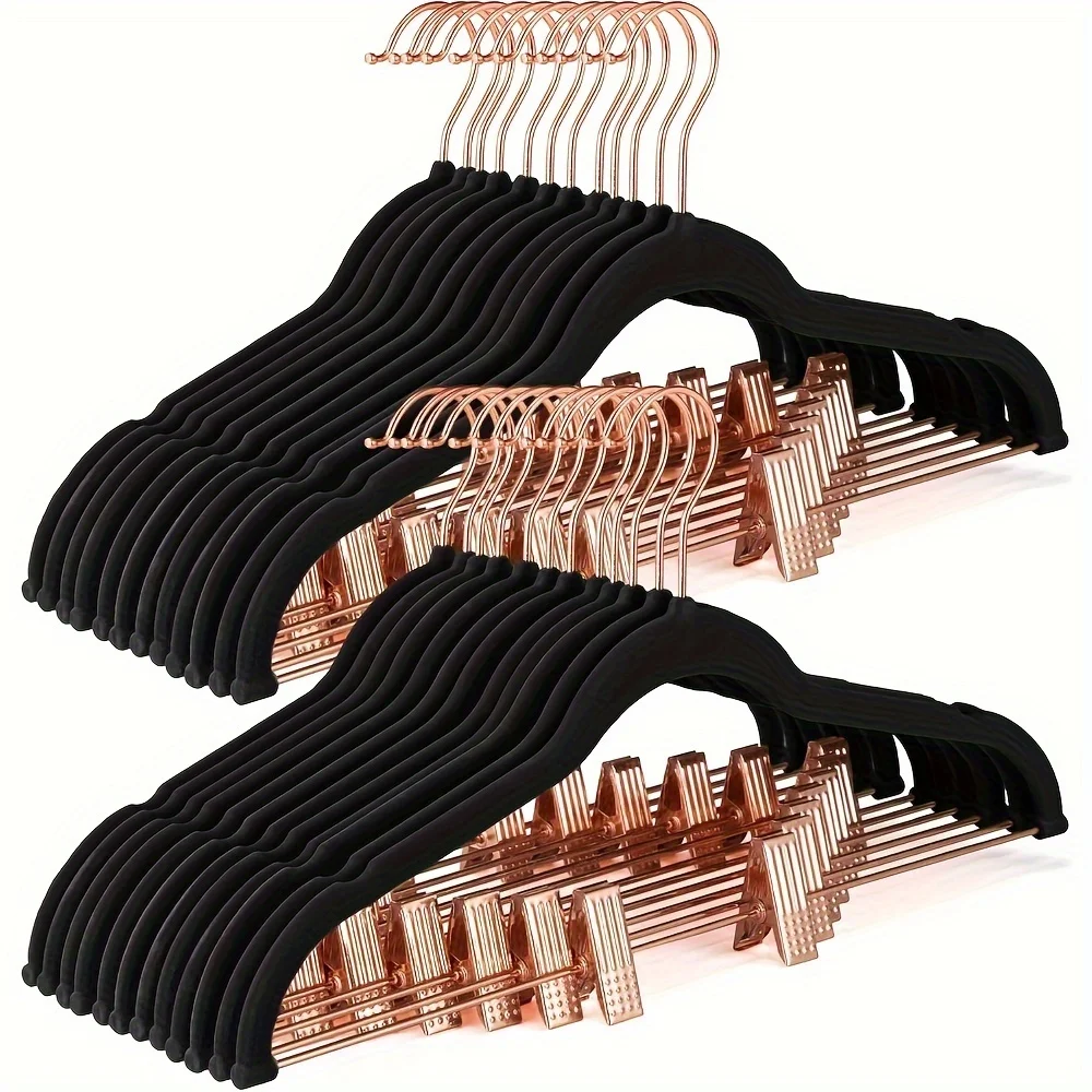 10/20 piece heavy-duty plastic trouser rack with adjustable anti-skid clips - space-saving slim design
10/20 piece heavy-duty plastic trouser rack with adjustable anti-skid clips - space-saving slim design