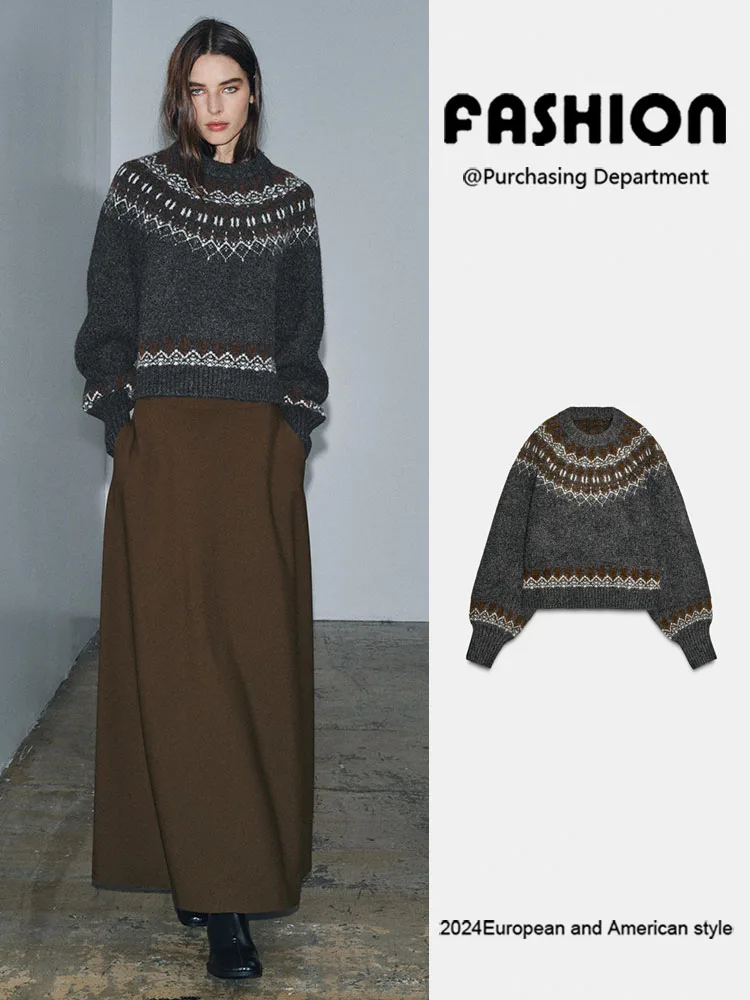 Faionable Knitted Long Sve round Ne Tassel Trimmed Embroidered Pullover Women's Top New Arrival Winter Elegance
Faionable Knitted Long Sve round Ne Tassel Trimmed Embroidered Pullover Women's Top New Arrival Winter Elegance