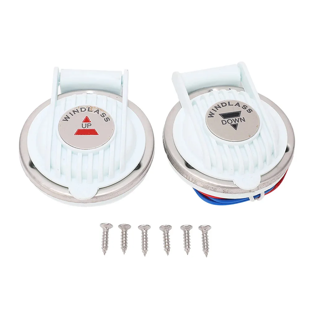 DC Electric Windlasses Push Button Switch Foot Switch Pair Marine Environment Use Marine Windlass Foot Switch Pair
DC Electric Windlasses Push Button Switch Foot Switch Pair Marine Environment Use Marine Windlass Foot Switch Pair
