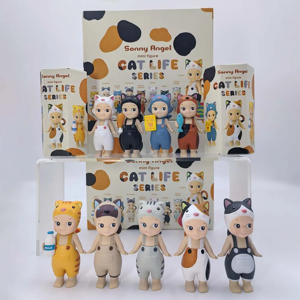 Sonny Angel Blind Box Cat Life Serise Mini Cat Action Figures Toys High Quality Ornaments Dolls Fans Children Christmas Gift 
Sonny Angel Blind Box Cat Life Serise Mini Cat Action Figures Toys High Quality Ornaments Dolls Fans Children Christmas Gift