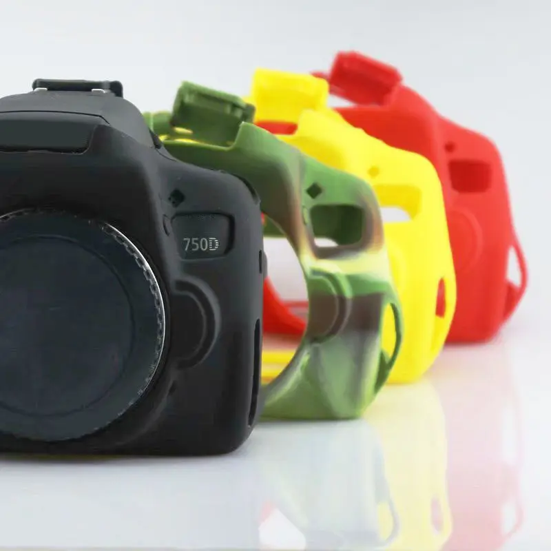 Silicone camera bag suitable for Canon EOS 750D protective case soft shell shockproof scratch-resistant
Silicone camera bag suitable for Canon EOS 750D protective case soft shell shockproof scratch-resistant