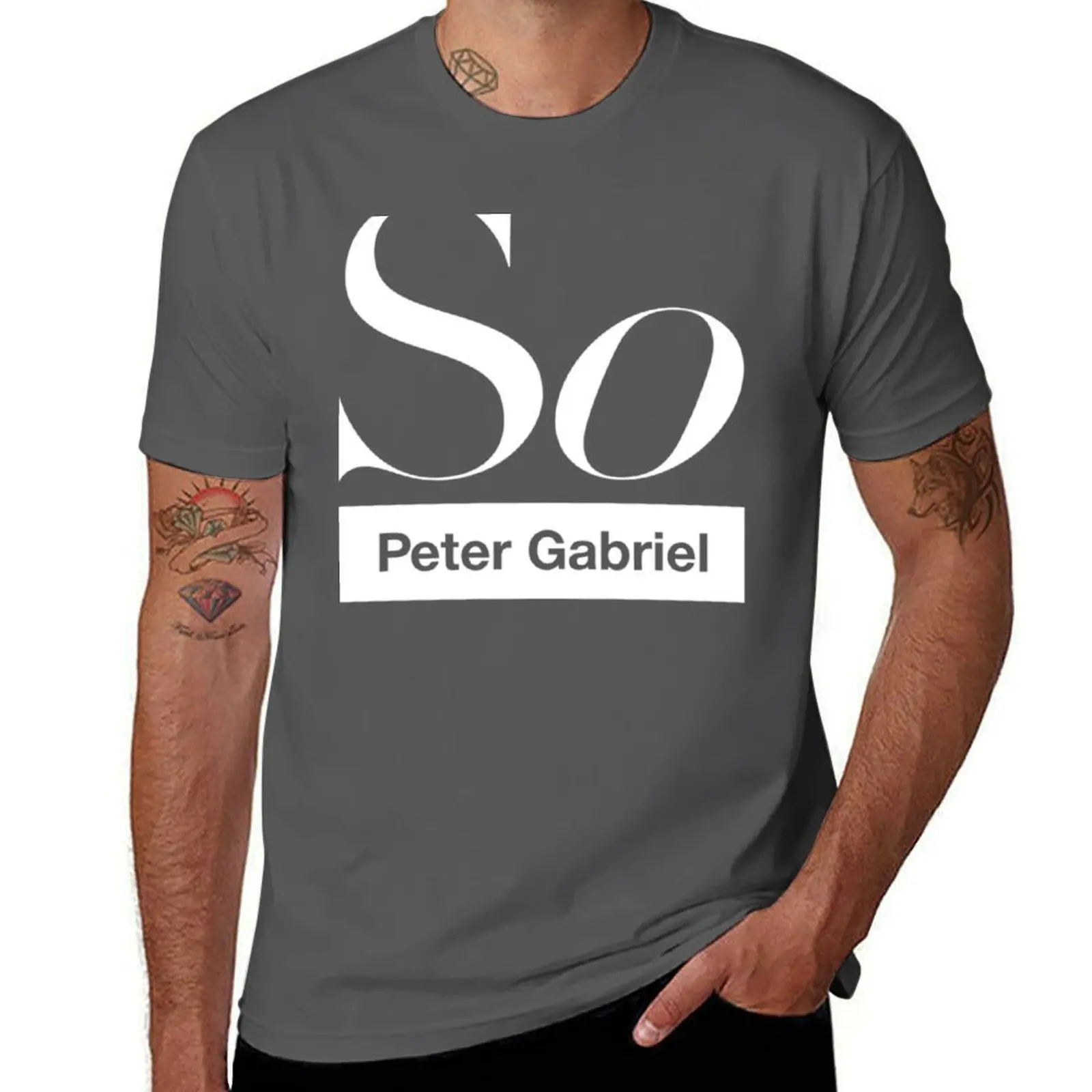 Peter Gabriel - So T-Shirt Minimalist Casual Short Sleeve Top
Peter Gabriel - So T-Shirt Minimalist Casual Short Sleeve Top