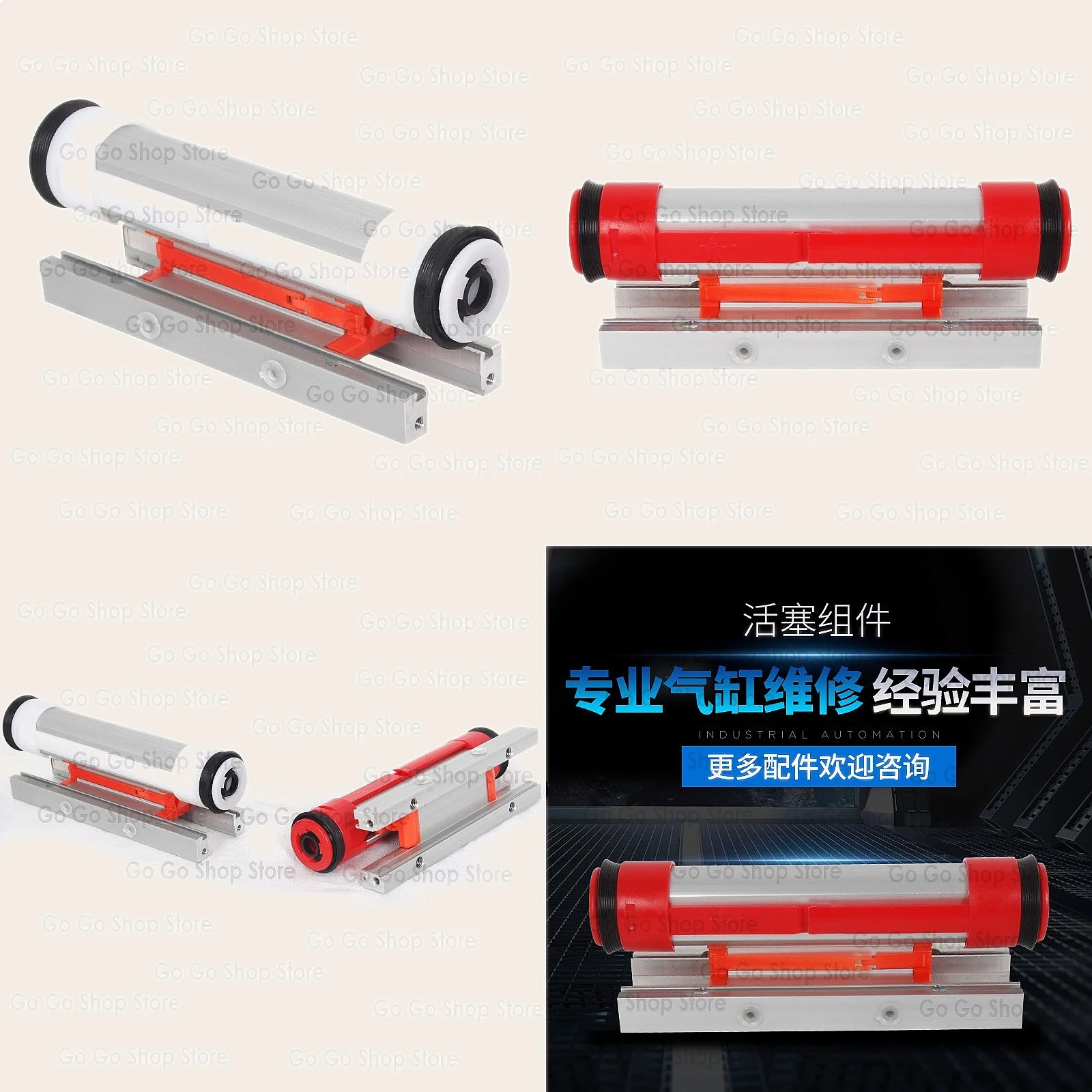 Rodless Cylinder Piston Assembly OSP-P16-25-32-40 Replacement Parts
Rodless Cylinder Piston Assembly OSP-P16-25-32-40 Replacement Parts