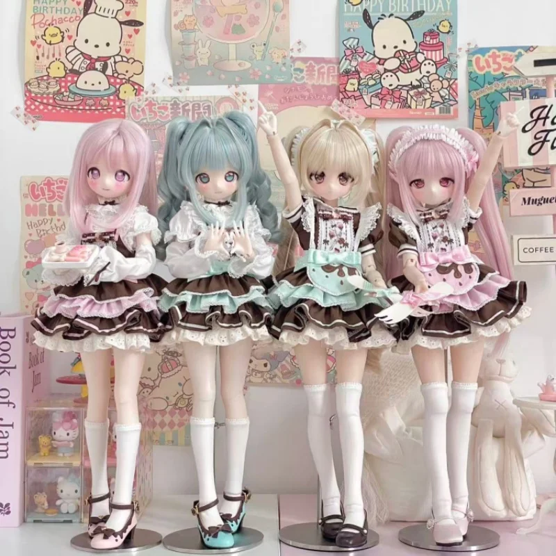 BJD Doll Clothes For 1/4 Doll Accessories Sweet Pink Green Skirt Socks Headwear Set Doll Dress Up Gift Diy Clothes(No Doll)
BJD Doll Clothes For 1/4 Doll Accessories Sweet Pink Green Skirt Socks Headwear Set Doll Dress Up Gift Diy Clothes(No Doll)