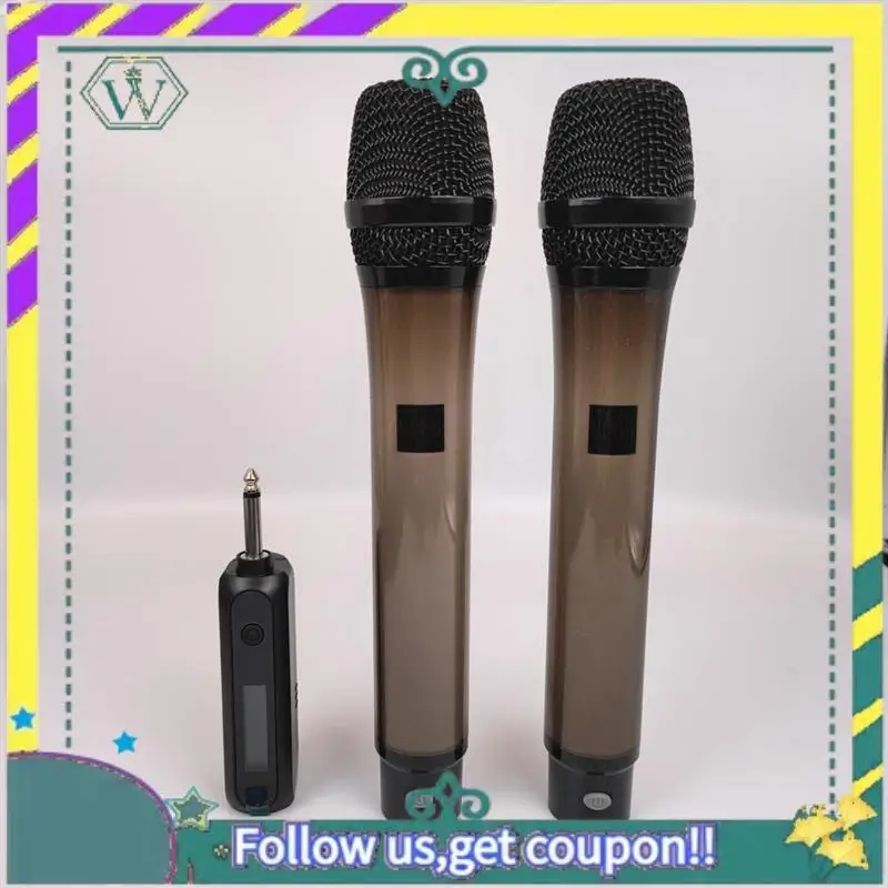 NEW RGB Microphone 2.4G Wireless Microphone Rechargeable Dynamic Microphone One To Two
NEW RGB Microphone 2.4G Wireless Microphone Rechargeable Dynamic Microphone One To Two