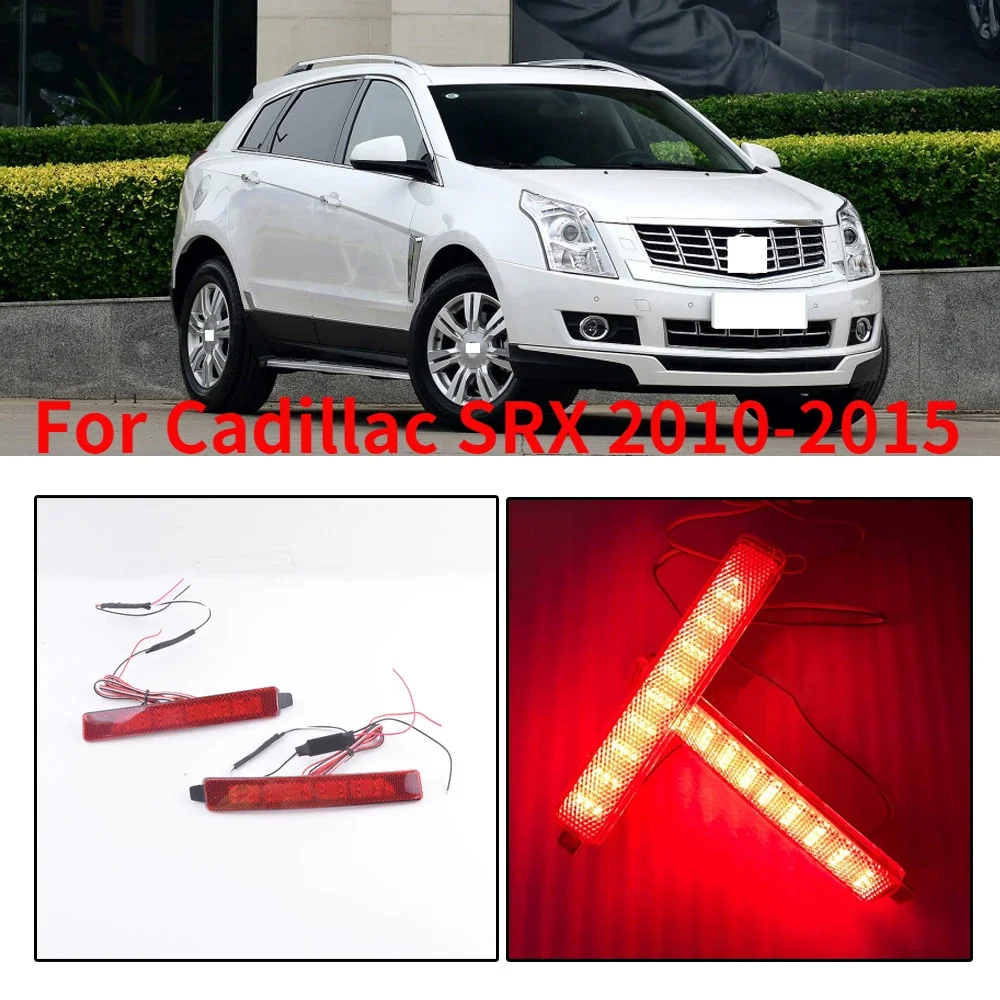 CAPQX For Cadillac SRX 2010-2015 Rear Bumper LED Reflector brake light Foglight Fog Light Taillight Parking light warning lamp
CAPQX For Cadillac SRX 2010-2015 Rear Bumper LED Reflector brake light Foglight Fog Light Taillight Parking light warning lamp