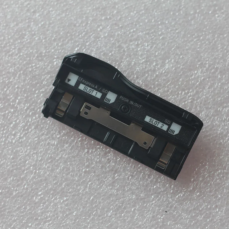 New SD Memory card lid cabinet assy repair parts for Sony ILCE-7sM3 ILCE-7RM4 A7sM3 A7s3 A7RIV A7R4 A7sIII mirrorless
New SD Memory card lid cabinet assy repair parts for Sony ILCE-7sM3 ILCE-7RM4 A7sM3 A7s3 A7RIV A7R4 A7sIII mirrorless