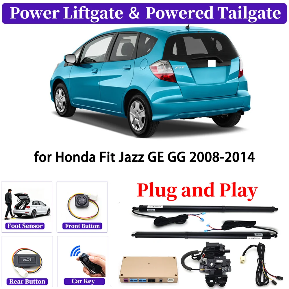 ZJCGO for Honda Fit Jazz GE GG 2008-2014 OEM Upgrade Car Automatic Power Liftgate Kit Smart Auto Electric Tailgate System
ZJCGO for Honda Fit Jazz GE GG 2008-2014 OEM Upgrade Car Automatic Power Liftgate Kit Smart Auto Electric Tailgate System