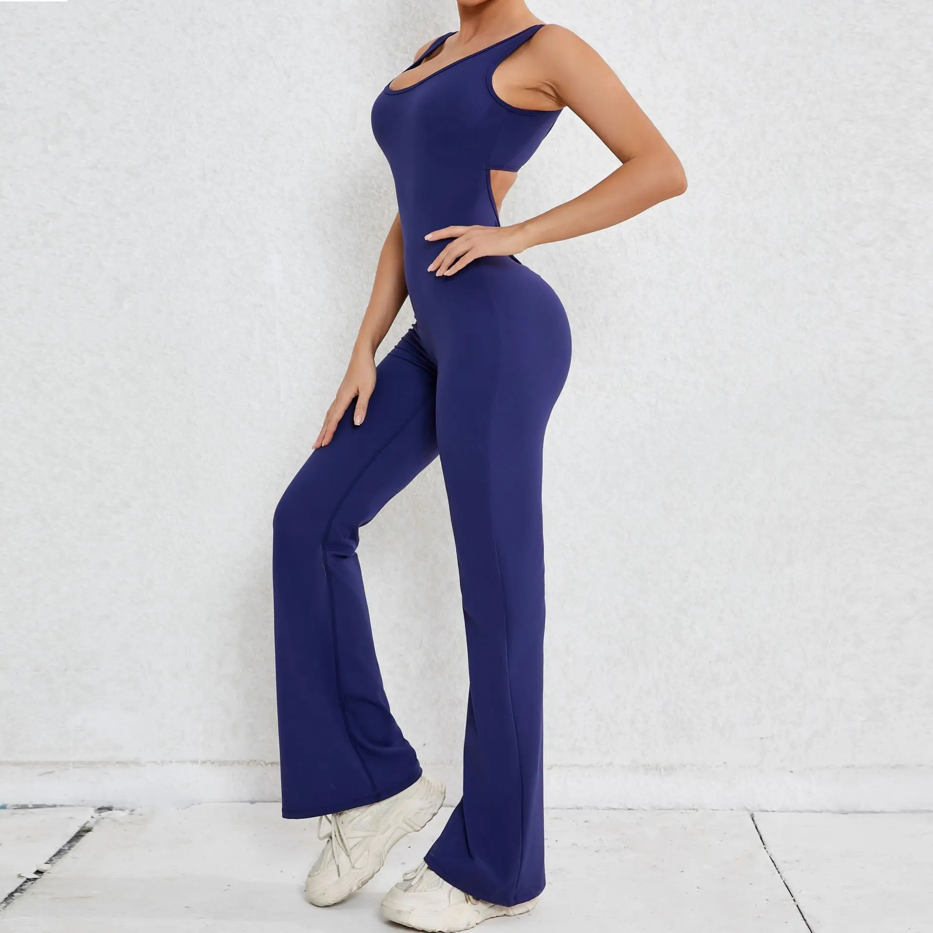 Gym Jumpsuit Workout Set Women Sportswear Fitness Bodysuit Sleeveless Sports Overalls Woman Rompers Yoga Clothing Tracksuits
Gym Jumpsuit Workout Set Women Sportswear Fitness Bodysuit Sleeveless Sports Overalls Woman Rompers Yoga Clothing Tracksuits