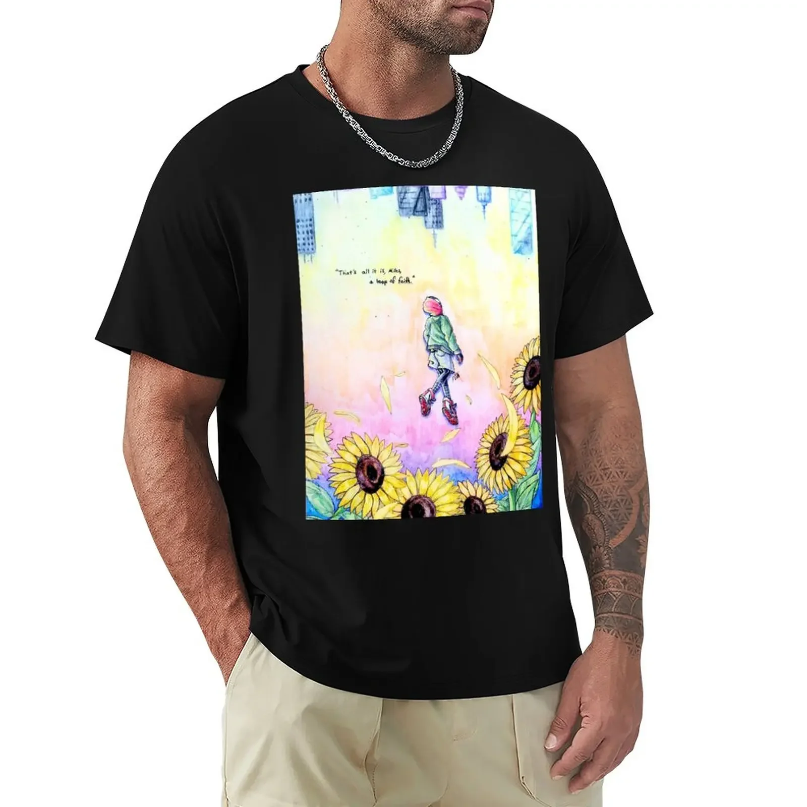 Leap of Faith T-Shirt plain blanks vintage black t-shirts for men aesthetic clothes shirts graphic tees sweat shirts, men
Leap of Faith T-Shirt plain blanks vintage black t-shirts for men aesthetic clothes shirts graphic tees sweat shirts, men