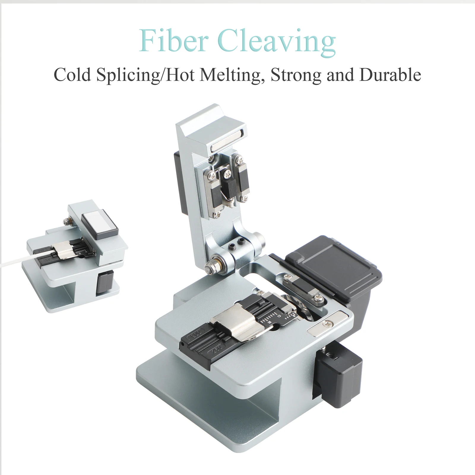 High-precision Fiber Optic Cleaver Kit Tungsten Steel Blade 3-in-1 Fixture for 0.25/0.9mm Fiber Optic Cold Splicing/Hot-melt Cu
High-precision Fiber Optic Cleaver Kit Tungsten Steel Blade 3-in-1 Fixture for 0.25/0.9mm Fiber Optic Cold Splicing/Hot-melt Cu