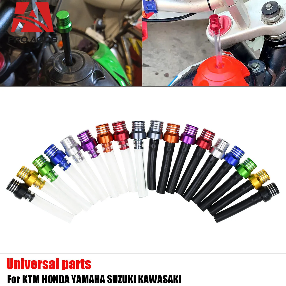 Universal CNC Aluminum Fuel Tank Air Vent Gas Cap oil Vent For KTM YAMAHA HONDA Suzuki ATV Dirt Bike XC SX EXC CR CRF KX
Universal CNC Aluminum Fuel Tank Air Vent Gas Cap oil Vent For KTM YAMAHA HONDA Suzuki ATV Dirt Bike XC SX EXC CR CRF KX
