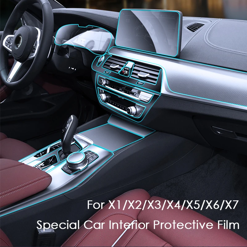 Car Interior Center console Transparent TPU Protective film Anti-scratch Repair film For Bmw x1x2x3x4x5x6x7 Accessories Refit
Car Interior Center console Transparent TPU Protective film Anti-scratch Repair film For Bmw x1x2x3x4x5x6x7 Accessories Refit