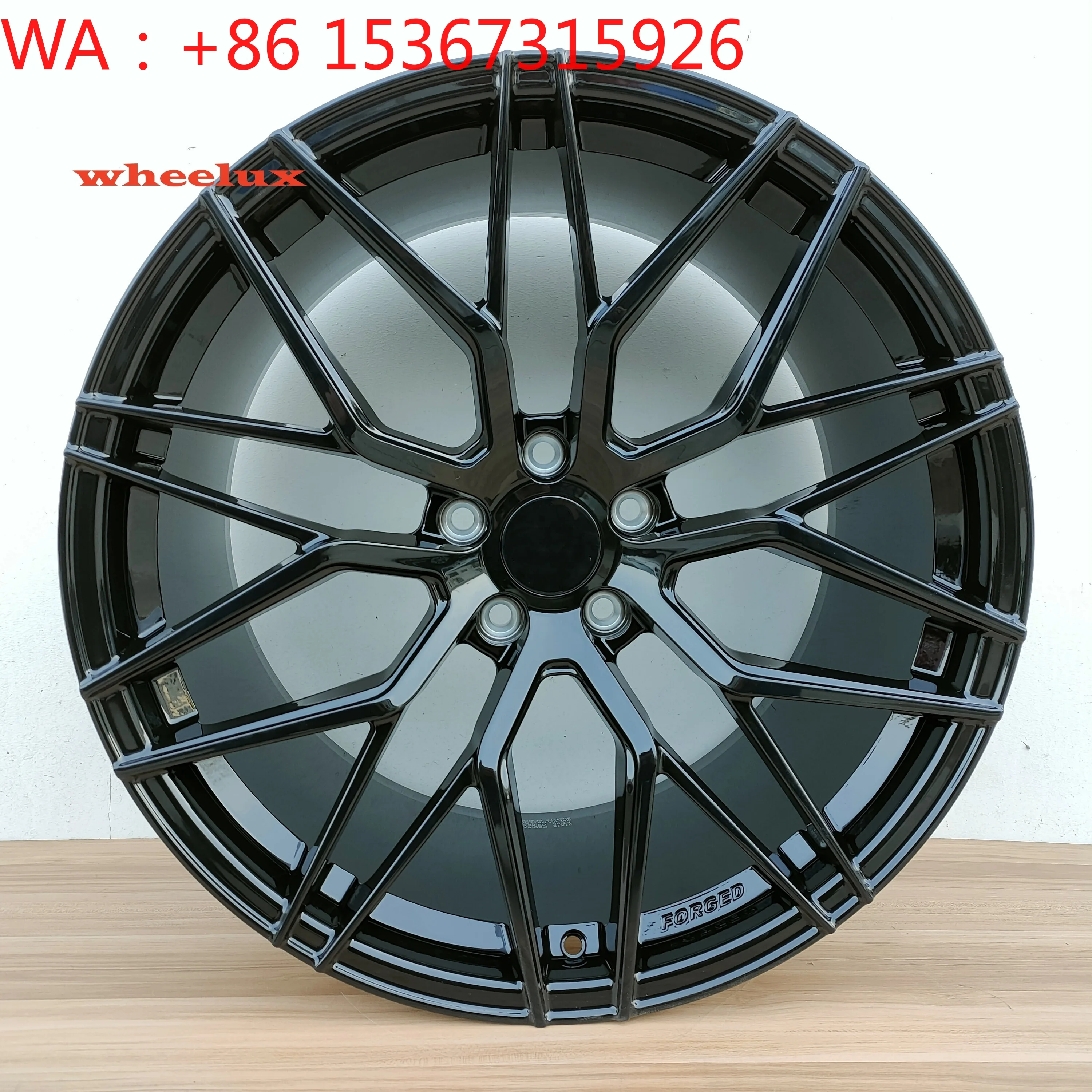 Gloss Matte Black Custom Forged Alloy Car Wheels 18-24 Inch 5 Holes 5x120 PCD High Strength Passenger Car Wheel Rims
Gloss Matte Black Custom Forged Alloy Car Wheels 18-24 Inch 5 Holes 5x120 PCD High Strength Passenger Car Wheel Rims