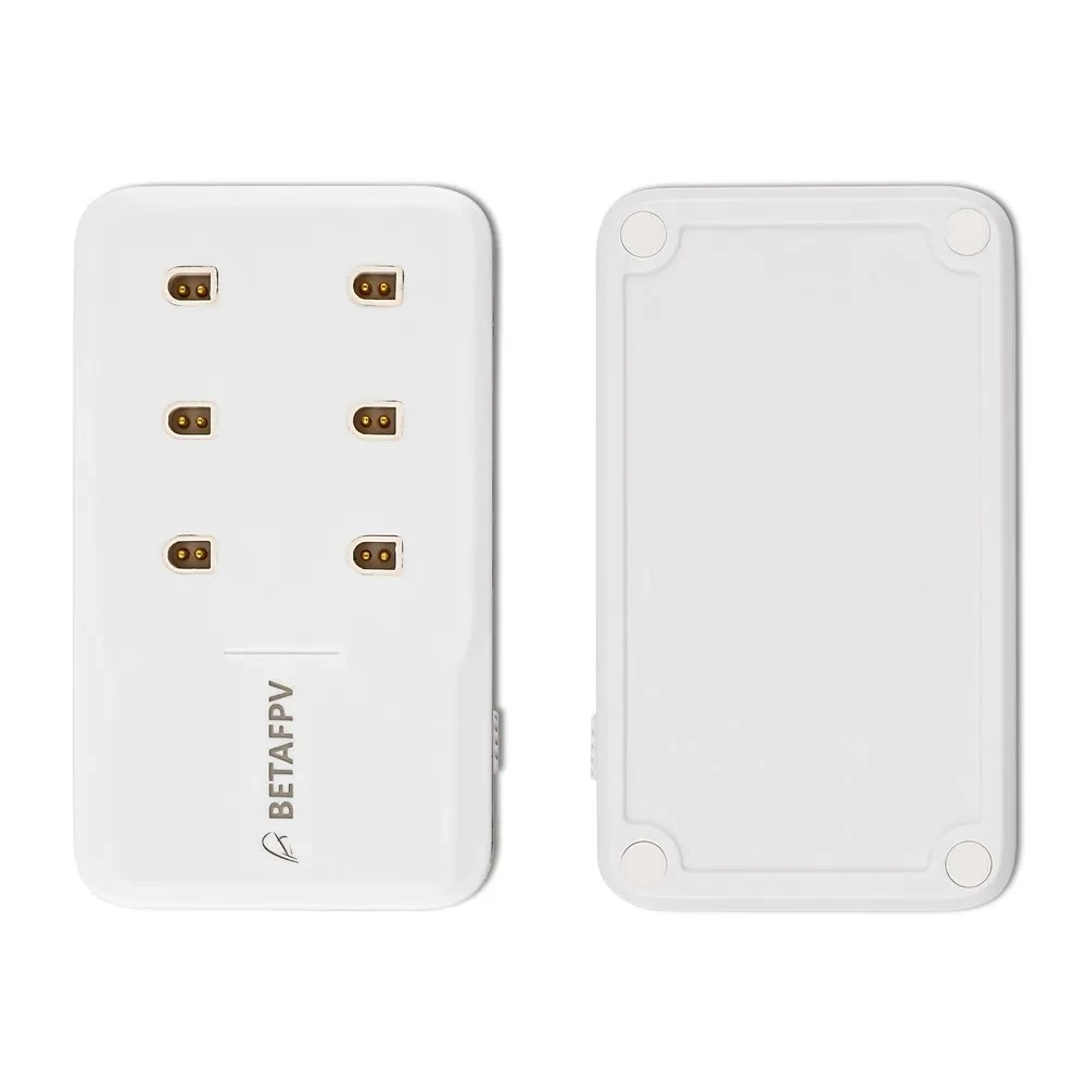 BETAFPV 6 Ports 1S Battery Charger Adapter For FPV Racing Drone Battery Accessories Fast Charing Adapter For Whoop Quadcopter
BETAFPV 6 Ports 1S Battery Charger Adapter For FPV Racing Drone Battery Accessories Fast Charing Adapter For Whoop Quadcopter