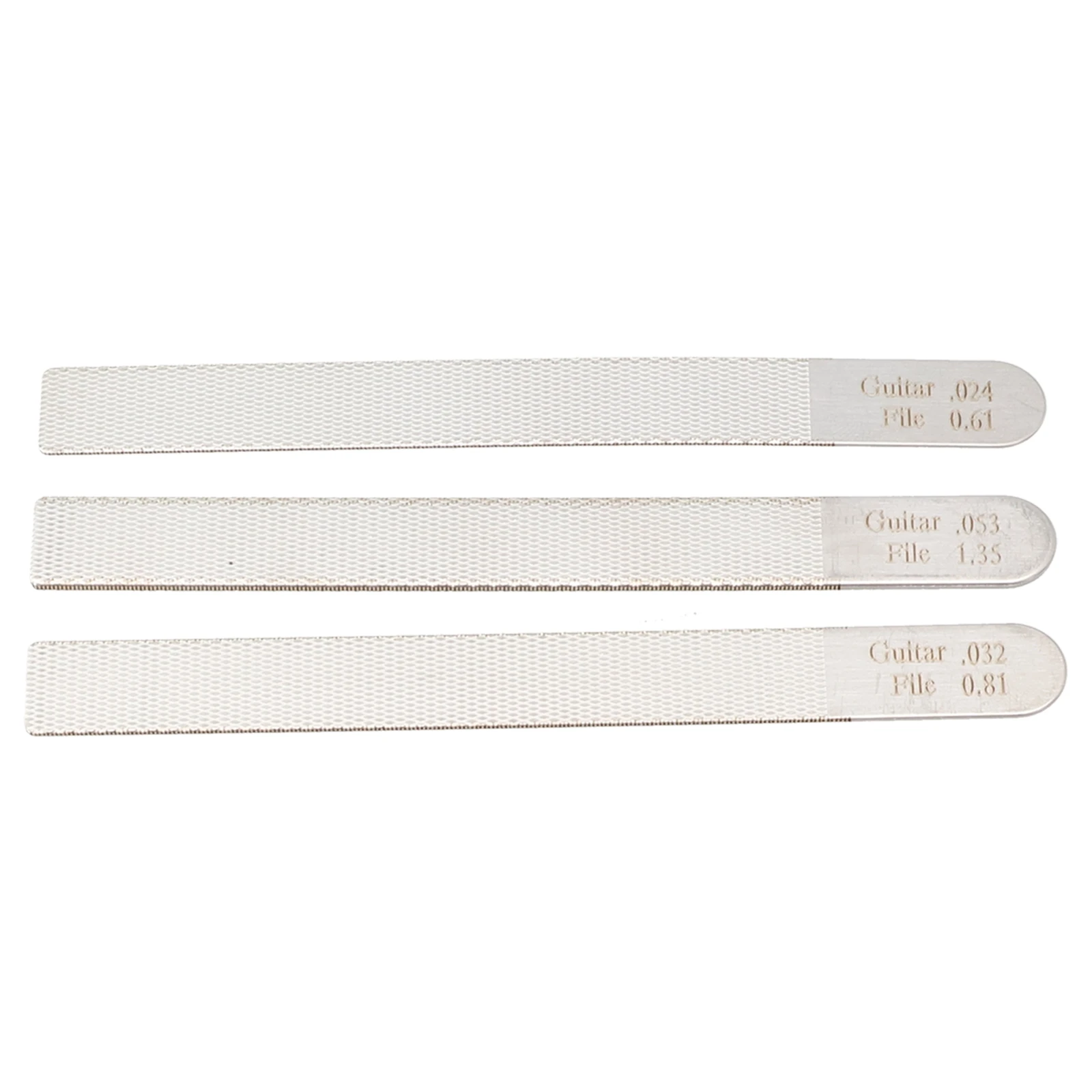 Steel Guitar Nut File Set 3PCS for Fret Crowning Filing and Nut Slot Adjustment in Guitar Repair and Setup Applications
Steel Guitar Nut File Set 3PCS for Fret Crowning Filing and Nut Slot Adjustment in Guitar Repair and Setup Applications