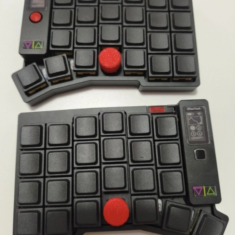 Keypoint Split Keyboard Kit Custom Hot-swapping Dual-mode Touchpad Little Red Dot Dual Mouse Keyboard Ergonomics Corne Keyboards
Keypoint Split Keyboard Kit Custom Hot-swapping Dual-mode Touchpad Little Red Dot Dual Mouse Keyboard Ergonomics Corne Keyboards