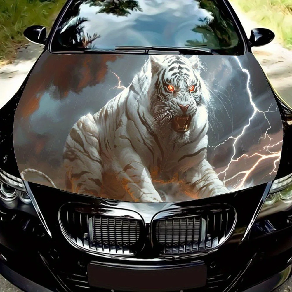 Виниловые обертывания для автомобиля с рисунком тигра, пленка для капота автомобиля, самоклеящаяся наклейка, водонепроницаемая и устойчивая к царапинам, подходит для большинства вен
Виниловые обертывания для автомобиля с рисунком тигра, пленка для капота автомобиля, самоклеящаяся наклейка, водонепроницаемая и устойчивая к царапинам, подходит для большинства вен